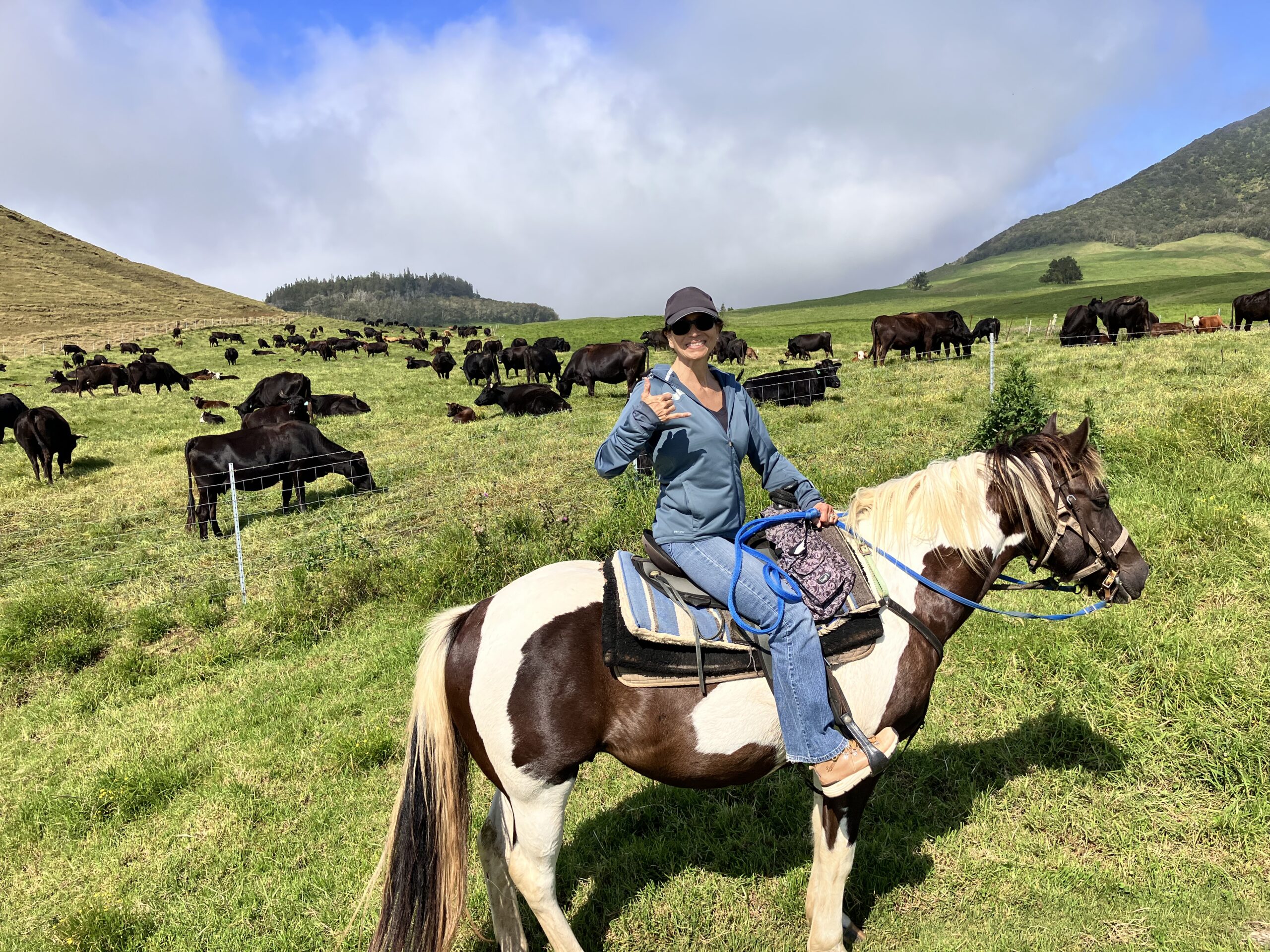 Tori Riding on Kahua Ranch | Tori Eldridge | Author and Books